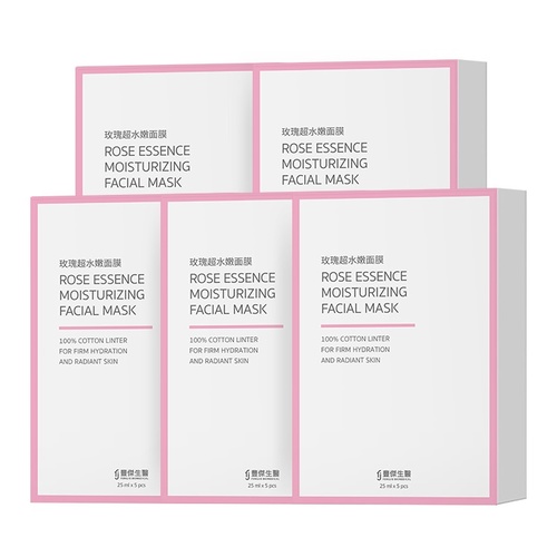 FJ豐傑生醫  FENGJIE BIOMEDICAL 玫瑰超水嫩面膜超值組