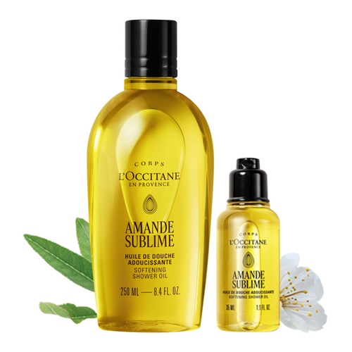 L'OCCITANE 歐舒丹 杏仁極緻柔膚沐浴入門組