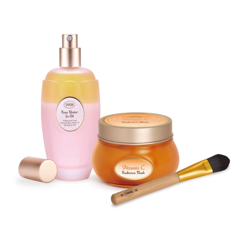 SABON 維他命C亮澤組