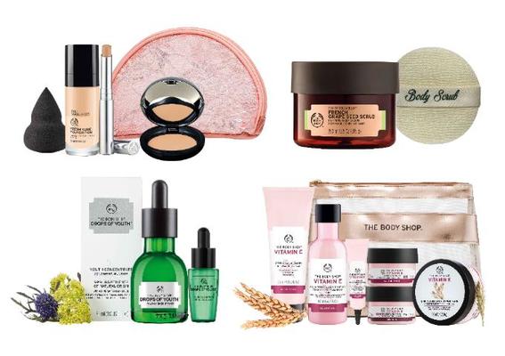 THE BODY SHOP - 週年慶寵愛自己 全素保養輕鬆入手 明星組合超值優惠6折起