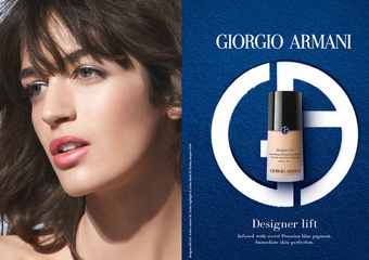 【GIORGIO ARMANI beauty 亞曼尼】 全新「設計師水感光影粉底SPF20/PA+++」劃時代 亞曼尼AI智慧水粉底