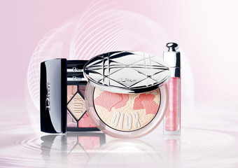【DIOR 迪奧】 亮白、保濕、勻亮一拍到位  綻放透亮水霧光 盛放櫻花粉嫩色彩  打造唯美仙氣妝容