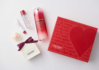 【SHISEIDO 資生堂國際櫃】 情人節就用 資生堂小紅瓶大膽示愛 ! 攜手小紅瓶男朋友 甜蜜登場