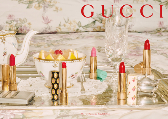 隆重呈獻「GUCCI 傾色琉光唇膏」重返美好琉金歲月