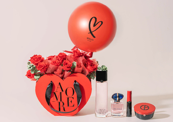 【GIORGIO ARMANI beauty 亞曼尼】 【LOVE MOM亞曼尼奢寵永生花禮】 母親節奢華鉅獻
