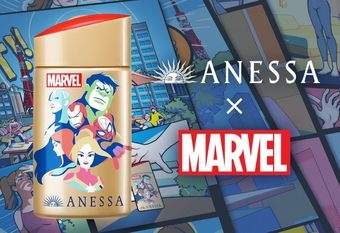 【ANESSA 安耐曬】 超強防曬安耐曬 x 超級英雄漫威英雄 2022萬眾期待獨家聯名  金鑽高效防曬露N 4X 漫威
