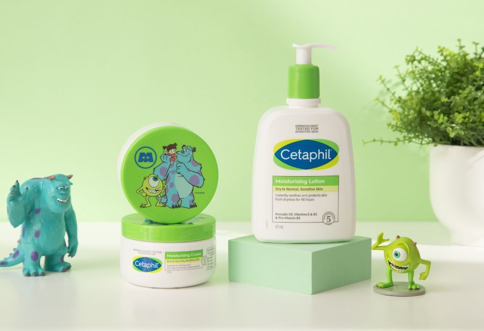 Cetaphil舒特膚 聯手 迪士尼超人氣皮克斯動畫《怪獸電力公司》推出10款限量經典系列禮盒