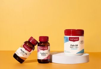 【red seal  紅印】 紐西蘭百年天然品牌【red seal紅印】 保健品系列重磅上市 關鍵營養素一次補齊!