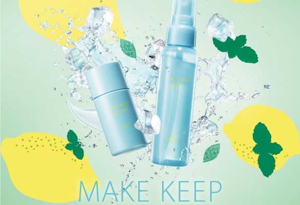 【KOSE 高絲-開架式】 日本定粧噴霧市場熱銷No.1 輕噴水霧守護完美粧容 運動流汗也不脫粧！ 防水耐汗防脫粧 沁檸薄荷限量登場