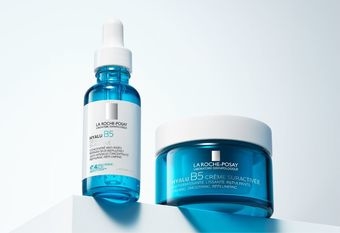 【LA ROCHE-POSAY 理膚寶水】 源自醫美水光修復抗老新霸主「理膚寶水全新B5小藍瓶」淡化81%深層紋 彈潤撫紋更年輕 !