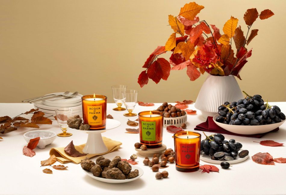 Acqua di Parma  首次推出秋季限定蠟燭 -義饗系列- 9/16 美味上市