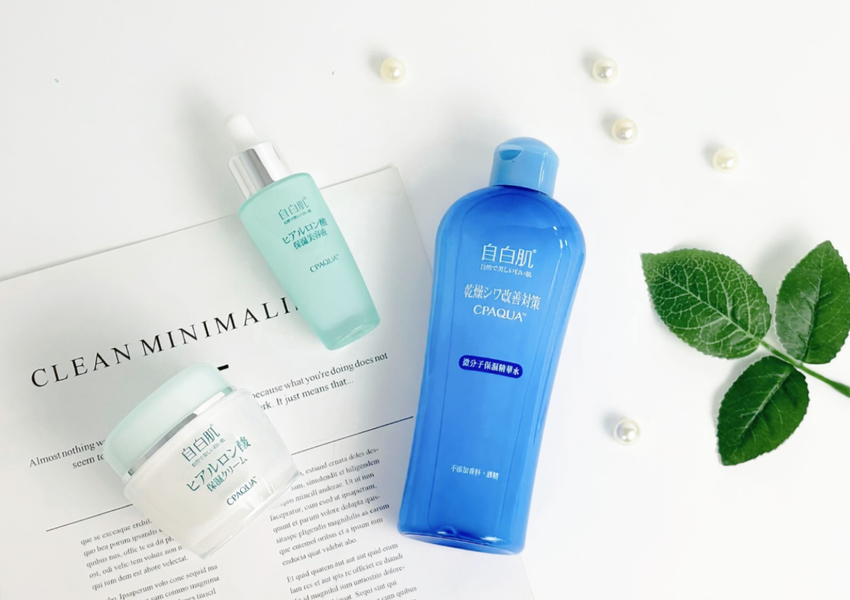 PR【WHITE FORMULA 自白肌】乾荒OUT、彈潤UP！秋冬換季救星，自白肌三部曲精華水×精華液×精華霜，穩膚彈潤不乾澀！