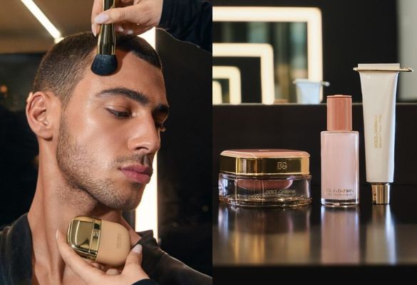 【Dolce & Gabbana】 2026 秋冬男裝大秀亮相《 The Portrait of Man》【 DG Runway Makeup】打造乾淨立體妝容，展現男士原生光采