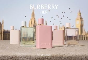 【BURBERRY】 全新女性香氛:BURBERRYHER 女性香精,由OLIVIA DEAN 傾情演繹