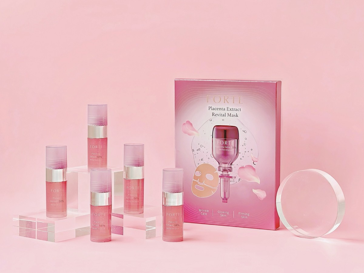 PR【FORTE】 凹陷細紋殺手現身！影后謝盈萱激推「透亮雙星」，7天養出令人稱羨的20+澎潤少女肌！