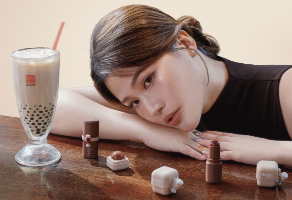 【FreshO2】 跨界最強聯手《FreshO2×春水堂》 將珍珠奶茶變成好氣色  打造最具「台味限定」彩妝伴手禮