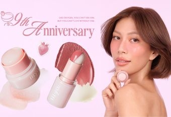 【FreshO2】 FreshO2邁進九週年 開啟全新篇章 莫莉續任代言人 熱銷《方糖家族》上妝養膚同步甜嫩再進化