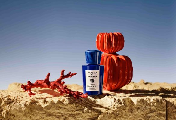 【Acqua di Parma 帕爾瑪之水】 夏日秘境系列新上市 攜手法國內設計師Laura Gonzalez 打造專屬藍色地中海的秘境時光