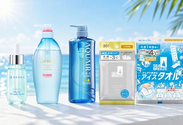 拒絕油膩災難！夏季必備涼感好物大集合 控油修護、瞬間降溫 打造全天清爽乾淨的秘密武器