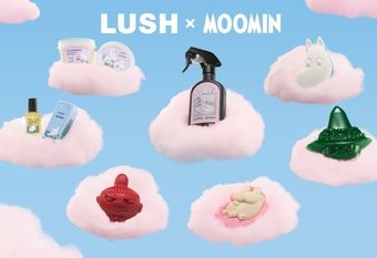 【LUSH】 LUSH × Moomin 限定聯名系列明天開賣 共同創造包容與尊重的綠色童話