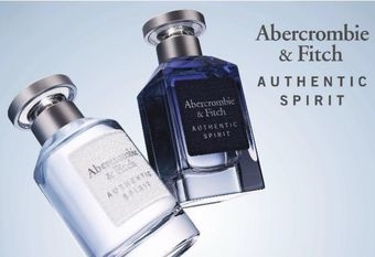 【Abercrombie & Fitch】 全新 AUTHENTIC SPIRIT 真我本色男性淡香精 如同穿上屬於自己的氣味丹寧 熟悉自在，自然成就真我風格