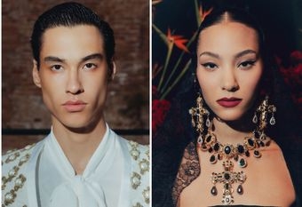 【Dolce & Gabbana】 神話之光．肌膚之美：2026 Alta Moda高級訂製女裝華麗妝容詮釋西西里女神信仰美學