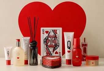 【Laline 萊林】 「紅心皇后 Queen of Hearts」2026 情人節限量登場，以紅琥珀展開「女 王登場前的香氛儀式」像女王一樣，寵愛自己