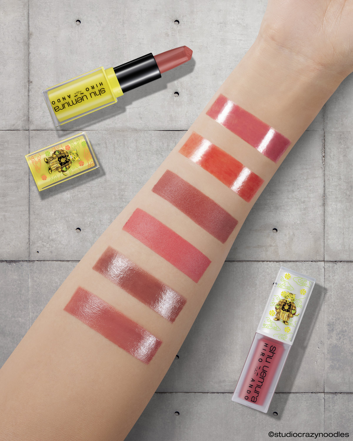 shu uemura 植村秀】 植村秀x Hiro Ando shu shu tiger 帶你酷玩東京潮