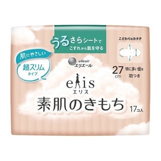 日用衛生棉網友推薦排行榜第38名 - 純淨裸肌極緞棉超薄款(27cm)