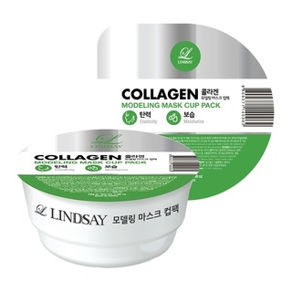 美容院專用軟膜-膠原彈潤 Lindsay Modeling  Mask Cup PackCollagen