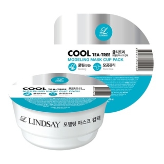 清潔面膜網友推薦排行榜第8名 - 美容院專用軟膜-茶樹酷涼 Lindsay Modeling  Mask Cup PackCool(Tea-tree)