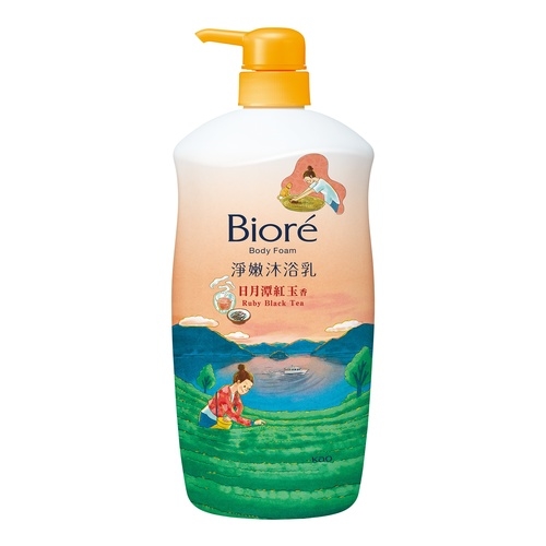 淨嫩沐浴乳 日月潭紅玉香 清爽型