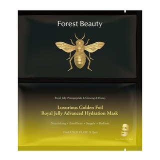 蜂王乳胜肽保濕彈潤面膜 Luxurious Golden FoilRoyal Jelly Advanced Hydration Mask