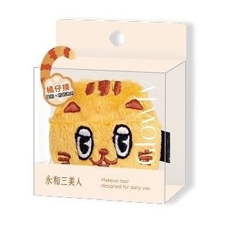 海綿粉撲網友推薦排行榜第20名 - 喵粉引力蜜粉撲-橘仔撲 Meownetic Puff-Sunny