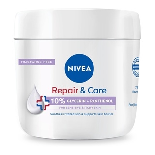 身體保養網友推薦排行榜第4名 - 極潤低敏修護乳霜_無香版 Repair & Care Body Cream- Fragrance Free