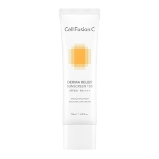 舒敏保濕物理防曬霜 SPF50+ PA+++ Cell Fusion C Derma Relief Sunscreen 100 SPF50+/PA++++