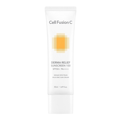舒敏保濕物理防曬霜 SPF50+ PA+++ Cell Fusion C Derma Relief Sunscreen 100 SPF50+/PA++++