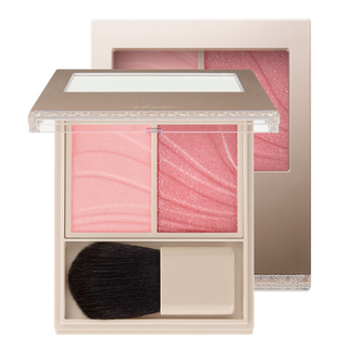花綻雙色頰彩 LAYERED FLEURI CHEEK #PK-2 蜜桃朱槿