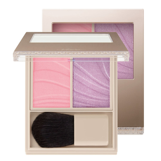 花綻雙色頰彩 LAYERED FLEURI CHEEK #幻紫鳶尾 充滿透明感的粉紫色