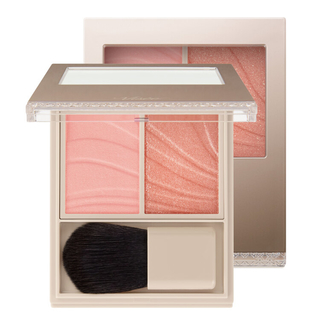 花綻雙色頰彩 LAYERED FLEURI CHEEK #PK-6 珊瑚罌粟