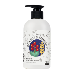 私密肌舒緩潔淨露(黑燕麥&蔓越莓) BLACK OATS & CRANBERRY FEMININE WASH Soothing Shower GelMild. Soothing. Moisturizing