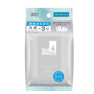 臉&身體兩用涼感濕巾 -沁涼薄荷