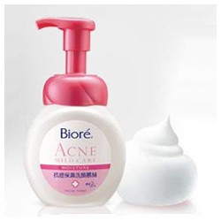 抗痘保濕洗顏慕絲 Biore Acne Mild Care Moisture Facial Foam