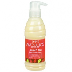 甜茶果浴乳液 OPI Avojuice Skin Quencher“Sweet Tea” 甜茶果浴乳液 OPI Avojuice Skin Quencher“Sweet Tea”