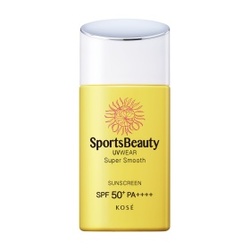 極度零感防曬露SPF50+/PA++++ SportsBeauty UVWEAR Super Smooth