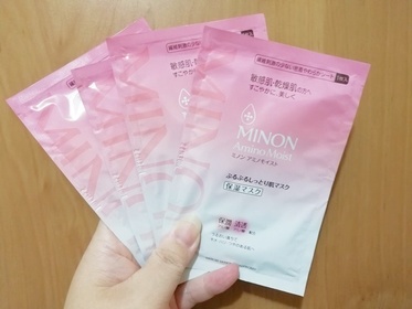 chancehair - MINON AminoMoist 蜜濃 水潤保濕修護面膜 使用心得圖片