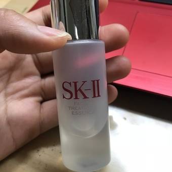 產品之前皮膚因為秋季換季而乾燥脫皮膚質並不