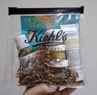 抽到Kiehl’s的旅行組～覺得上輩子有燒