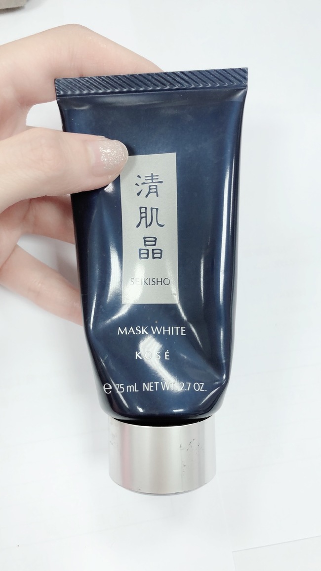 Momochen19 Kose 高絲 專櫃 清肌晶美白黑面膜