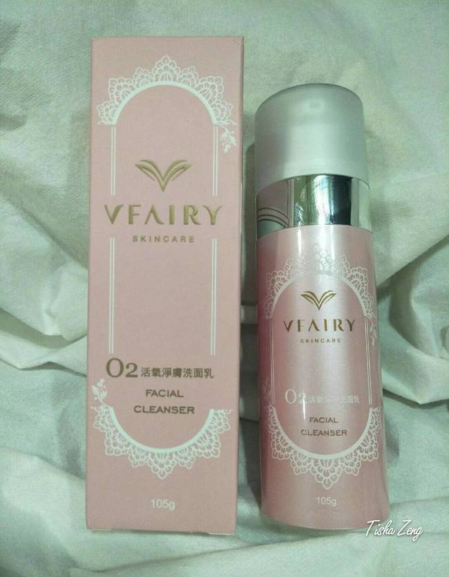 女人知己試用大隊提供的Vfairy薇菲爾O2活氧淨膚洗面乳